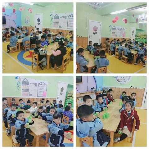 四月，你好！ 🌼🌼                        我们幼儿园里的小美好。