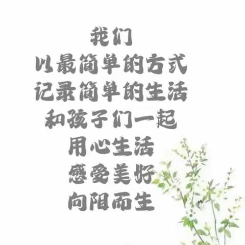 我们这一周～用生命感受生命