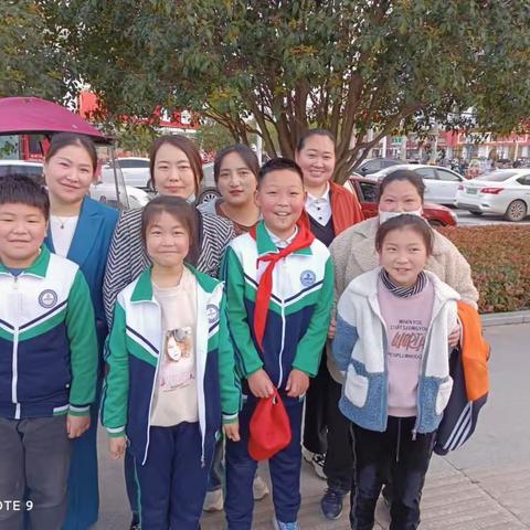 淮滨县实验小学四12班家访活动