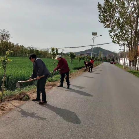 佐眼村我爱我家，清洁卫生大行动