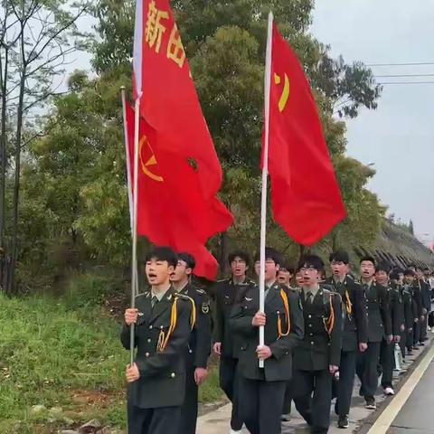 “传承红色基因  弘扬革命精神”——新田二中高二年级开展参观蒋先云故居研学·远足活动