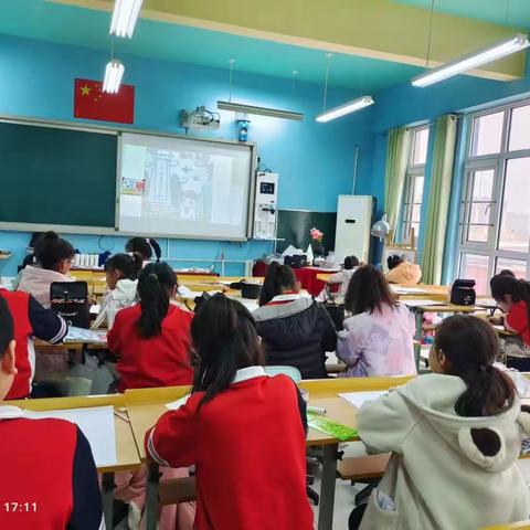 【香河县城内第五小学】“清明”主题绘画活动。