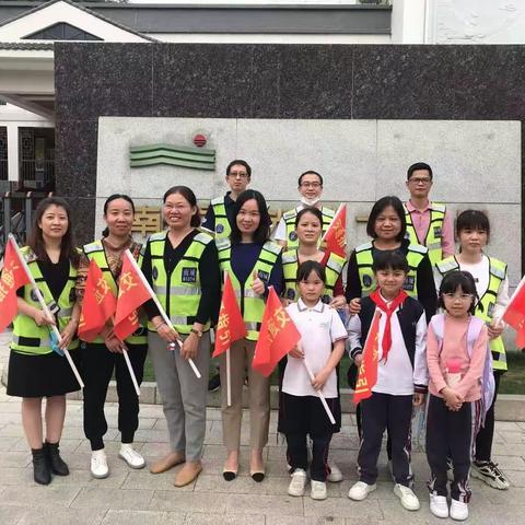 适逢清明雨纷纷，301班继续值周