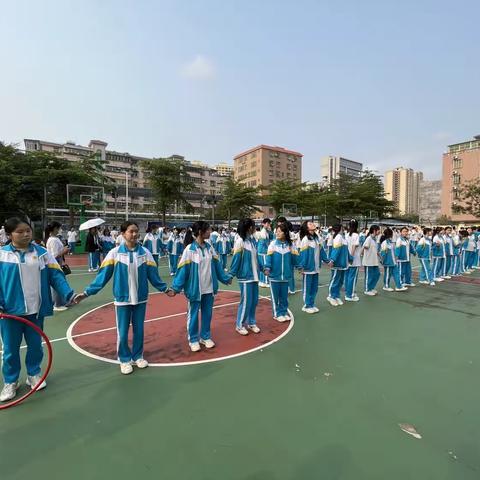 高二年级学生团建活动