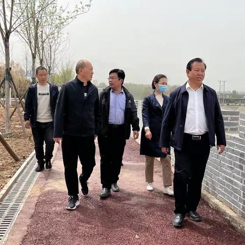 县级河长、政府副县长石海焕调研督导河长制工作