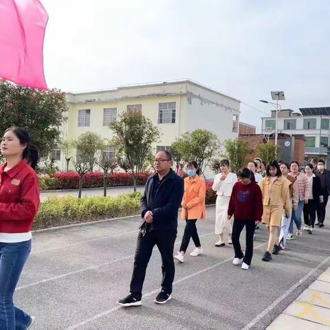 《文明祭祀，绿色清明》——芦集乡第一小学升旗仪式