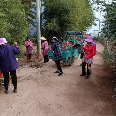 瑚琳村掀起人居环境整治高潮，奏响环境卫生新旋律