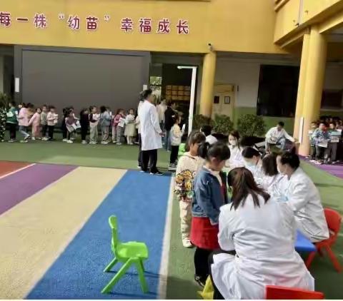 健康体检、呵护成长 ——金城办社区卫生服务中心小南区幼儿园体检篇