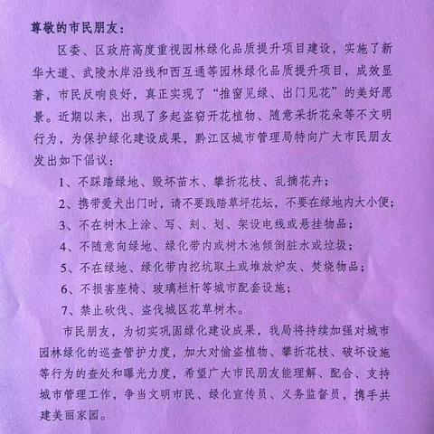 爱绿护绿我行动，争做城市小主人