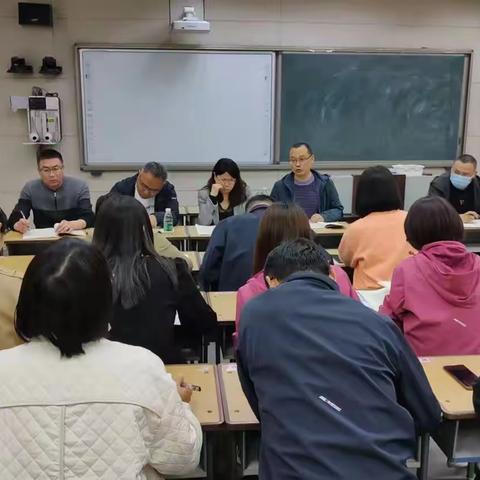 【大隗一初中】学科调研正当时，教师成长无止境