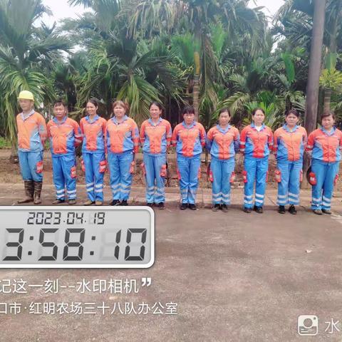 2023年4月19日，东山片区保洁员在40队人居环境卫生整治作业