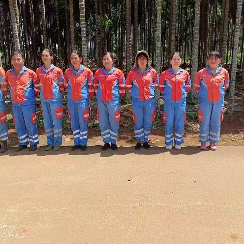 2023年5月3日，东山片区保洁员在44队人居环境卫生整治作业