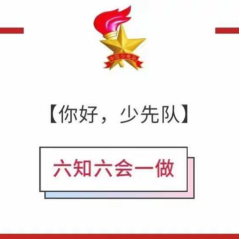 重温少先队知识 规范少先队礼仪——少先队“六知六会一做”