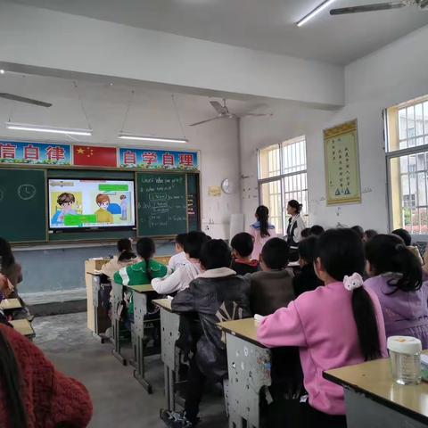 教无止境，学亦友益——夏庄镇街西学校英语教研活动