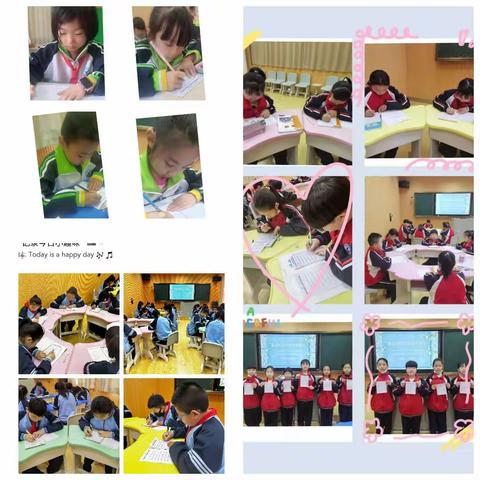 【能力作风建设工作落实年】大庆市杏南第二小学首届学生英语规范书写大赛