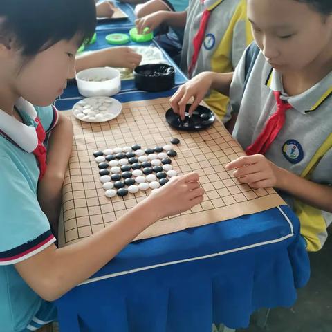 棋行天下——殷都区水冶镇东北街小学社团活动（一）