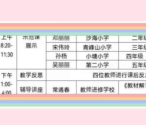 教研促成长，课堂展风采   ——全县小学数学教学研讨会