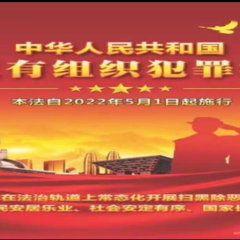 【三零创建】解放路街道开展学习宣传《反有组织犯罪法》活动