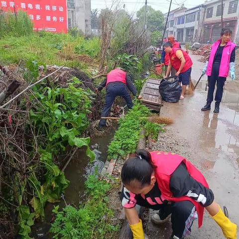 高桥镇高桥村“全民清扫志愿活动”