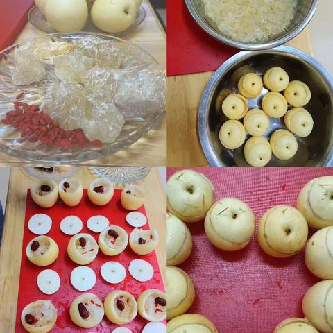 大二班《冰糖雪梨🍐》制作