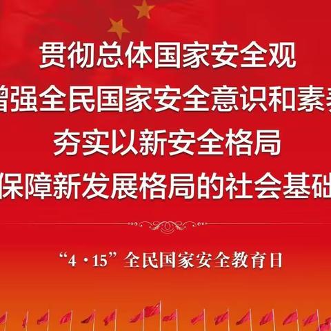 周至县司法局广济司法所开展全民国家安全教育日宣传教育活动