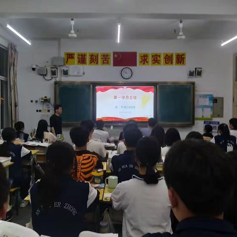 2208班第一学月总结