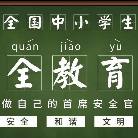 4.15全民安全教育日——牛角岗小学宣传活动