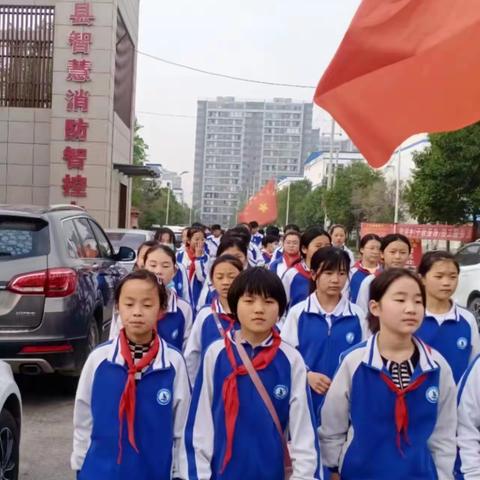 课外活动真精彩      消防教育记心间   ——夏邑县第九小学开展消防研学活动