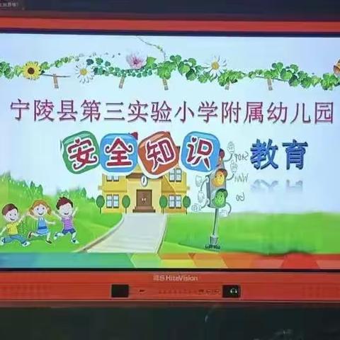 《宁陵县第三实验小学附属幼儿园安全教育课》