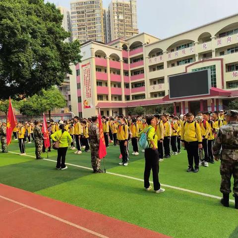 缅怀英烈明担当，研学实践促成长——梅江区人民小学六年级户外研学实践活动