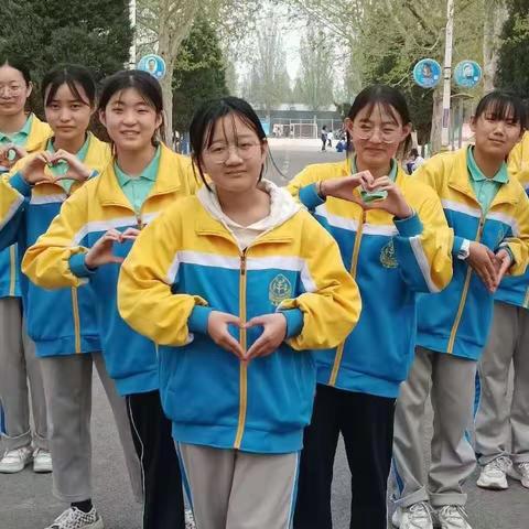 七彩阳光校园                                                八年级十六班