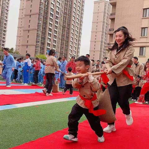 翡翠城年轮幼儿园🇨🇳 红色教育题材大型亲子活动—《军民大生产》圆满结束👏 👏