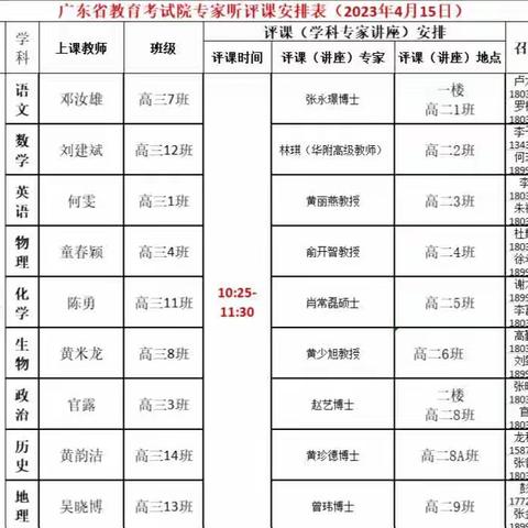 为始兴高考助力——2023年广东省教育考试院送教下乡活动