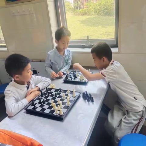 国际象棋班结课了