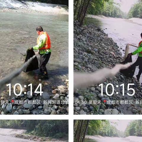 徐堰河二标段河道、绿道以及绿化日常管护情况