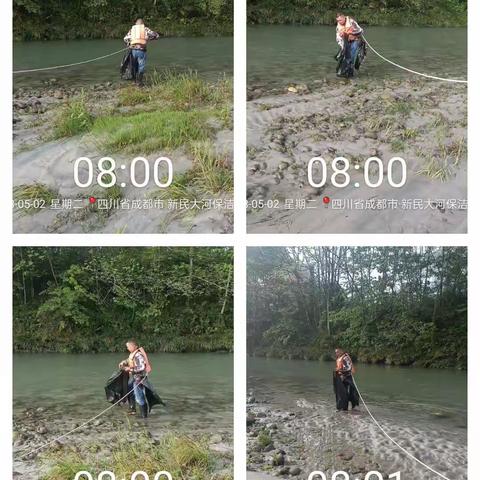 徐堰河二标段河道、绿道以及绿化日常管护情况