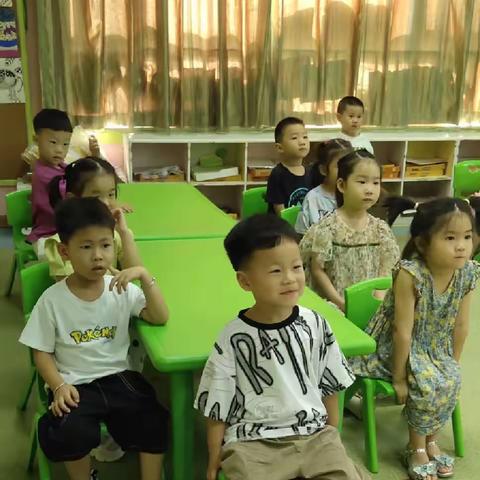 红缨幼儿园暑期苗A班一周总结