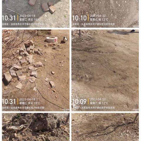 第五组督导组（秀水河子镇）周工作记时