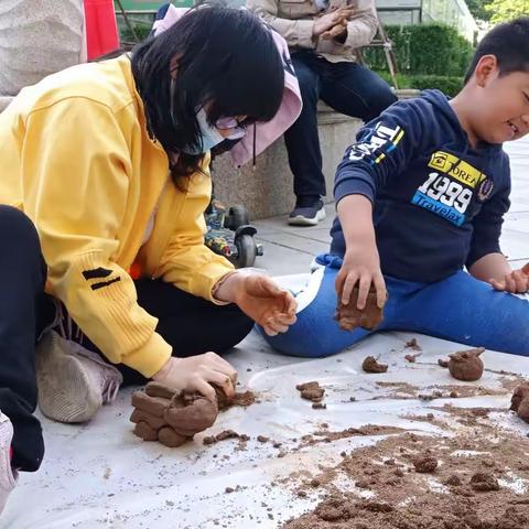 【新时代文明实践站】恒大名都社区开展“手捏泥人·传承文化” 主题活动