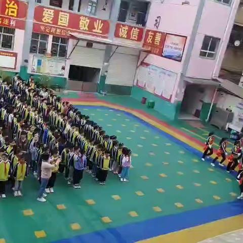 培养好习惯，成就好人生——琴台第五小学升旗仪式