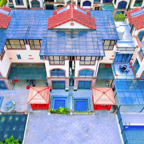 【K2102｜7房9床】惠州南昆山富力养生谷温泉别墅｜温泉｜KTⅤ｜烧烤｜麻将｜花园