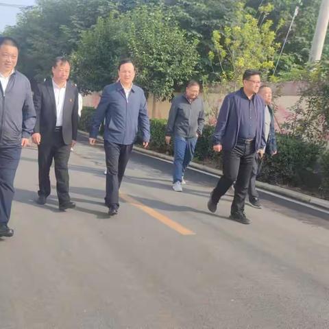 文峰区委副书记、区长刘学平调研农村人居环境整治和乡村建设工作