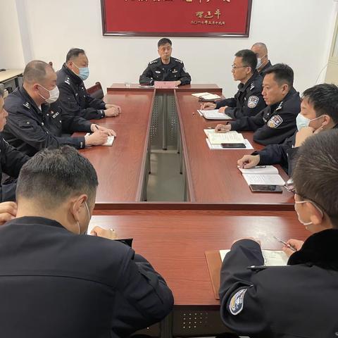 交通秩序巡控大队四月份主题党日活动
