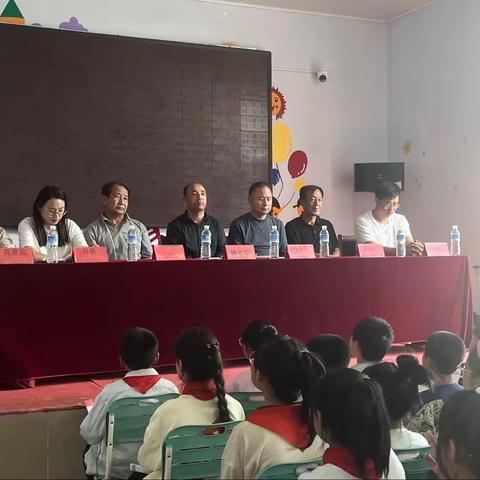 大二号乡回族小学开学典礼暨教师节表彰大会