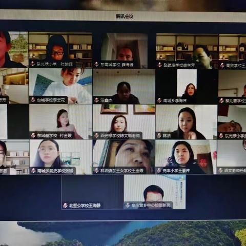 冀南新区辛庄营乡中心校组织六区片六年级语文集体说课活动记录