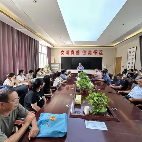 曹县一初青岗集校区﻿新老初三教师经验分享会