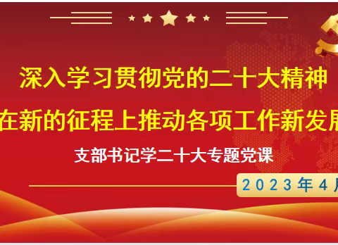 深入学习贯彻党的二十大精神  在新的征程上推动各项工作新发展