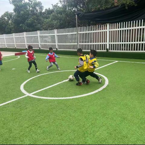 华美风景园大班足球⚽️启蒙课