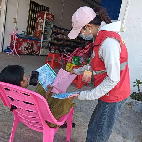 大田镇网格员开展“六水共治”宣传活动