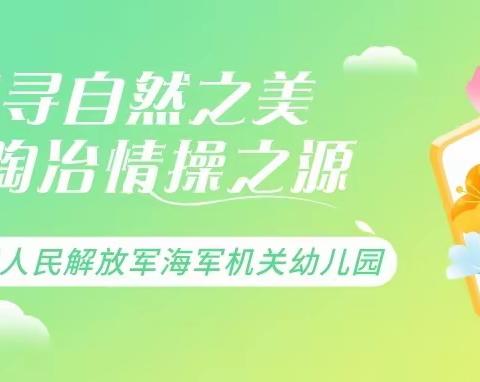 探寻自然之美，陶冶情操之源——植物浮雕手工活动中国人民解放军海军机关幼儿园（副本）